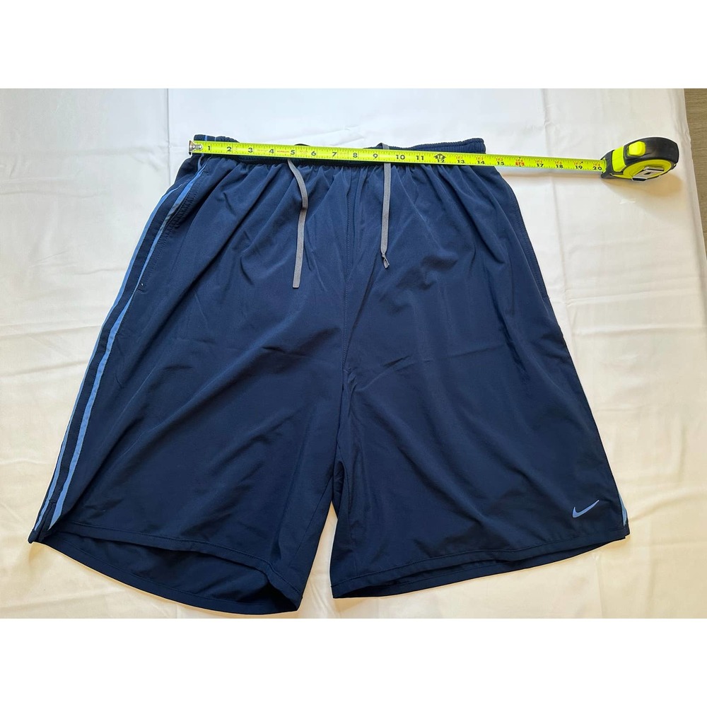Nike Dryfit Short - XL, Blue & Lt Blue